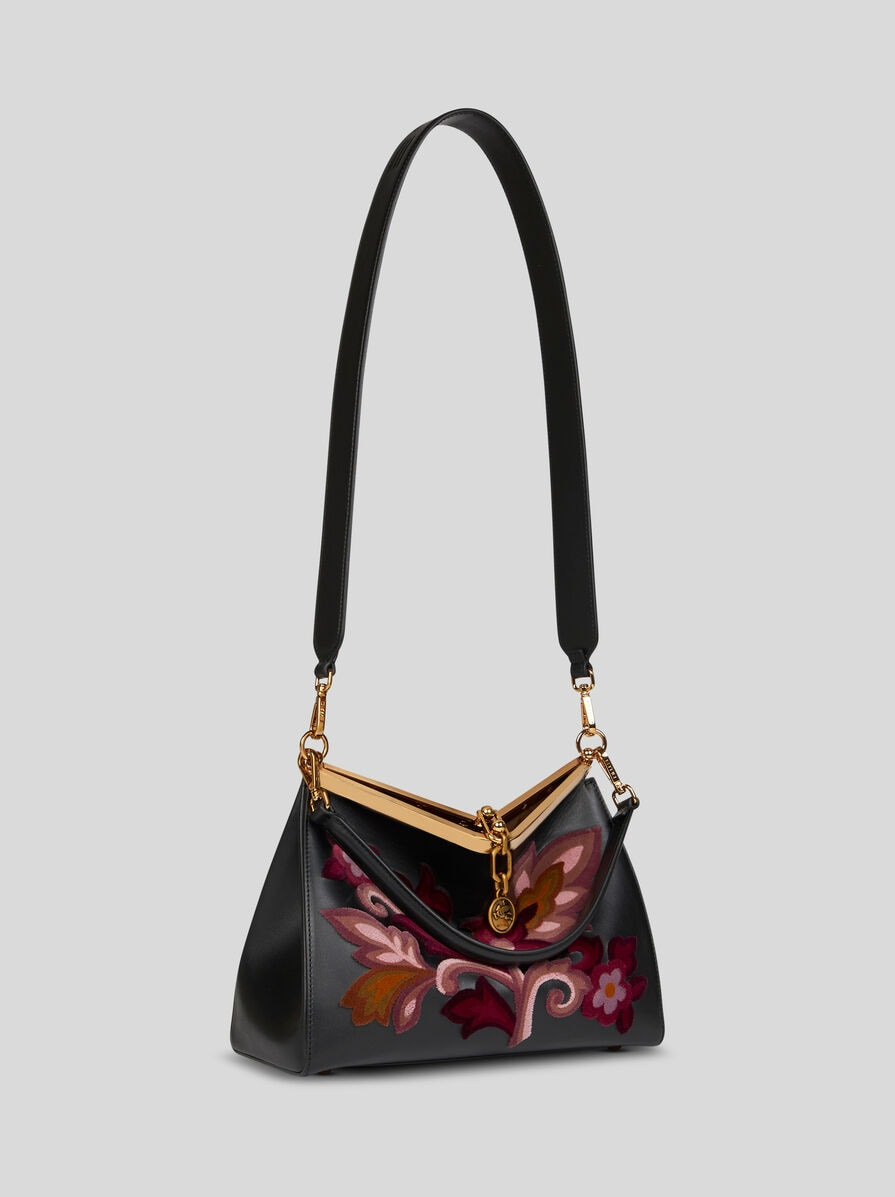 MEDIUM EMBROIDERED VELA BAG - 7
