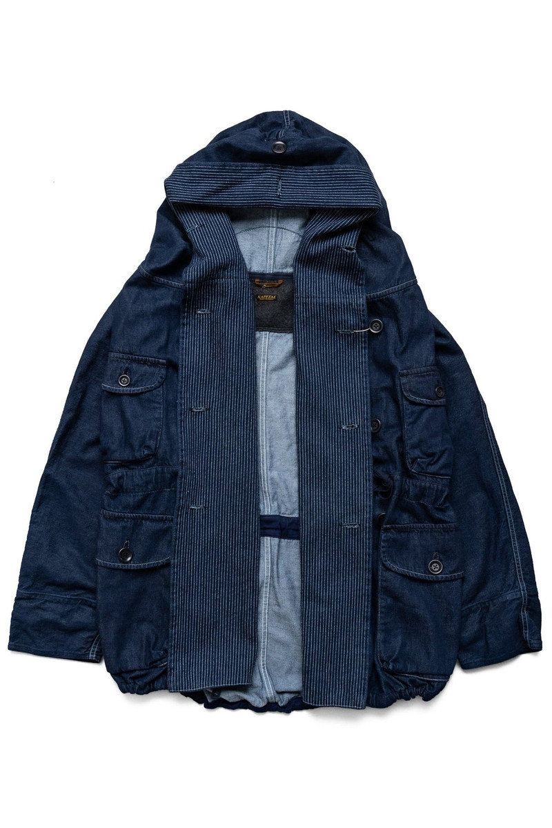Kapital 10oz Denim RING Coat outlook