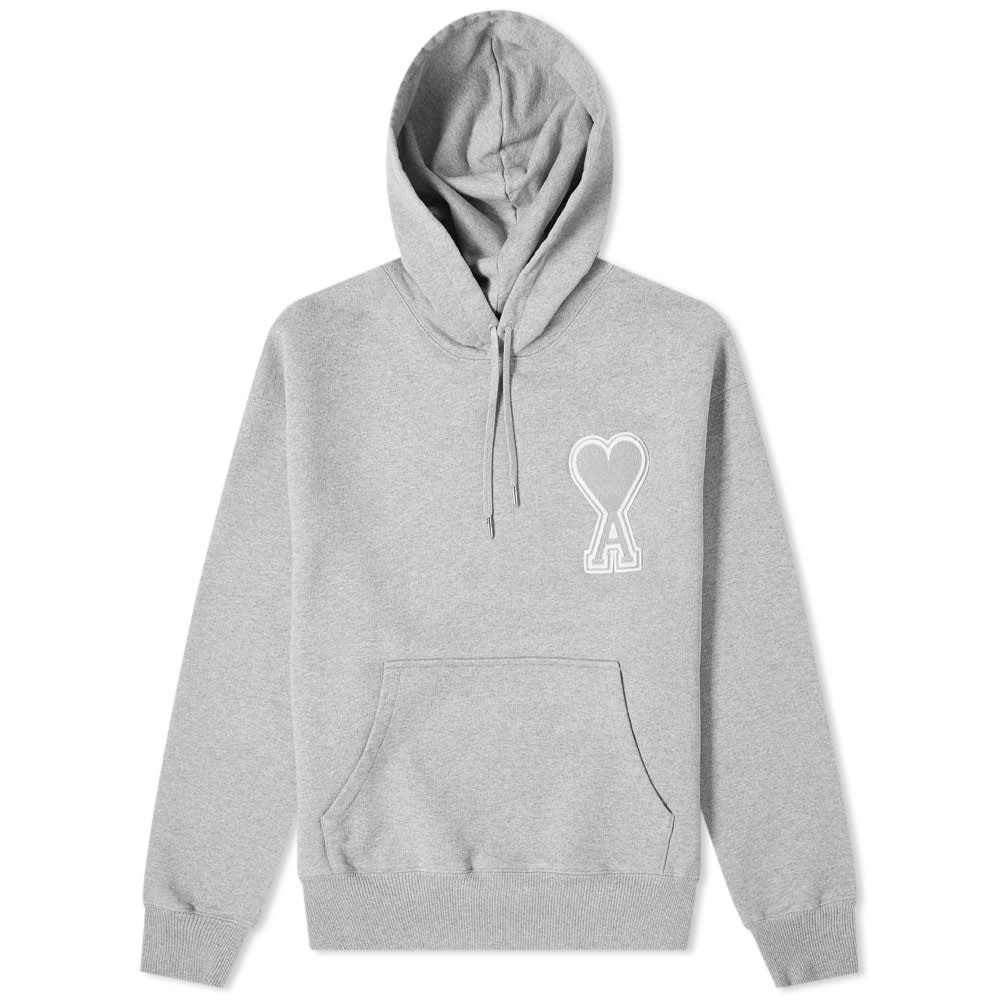 AMI Large A Heart Popover Hoody - 1