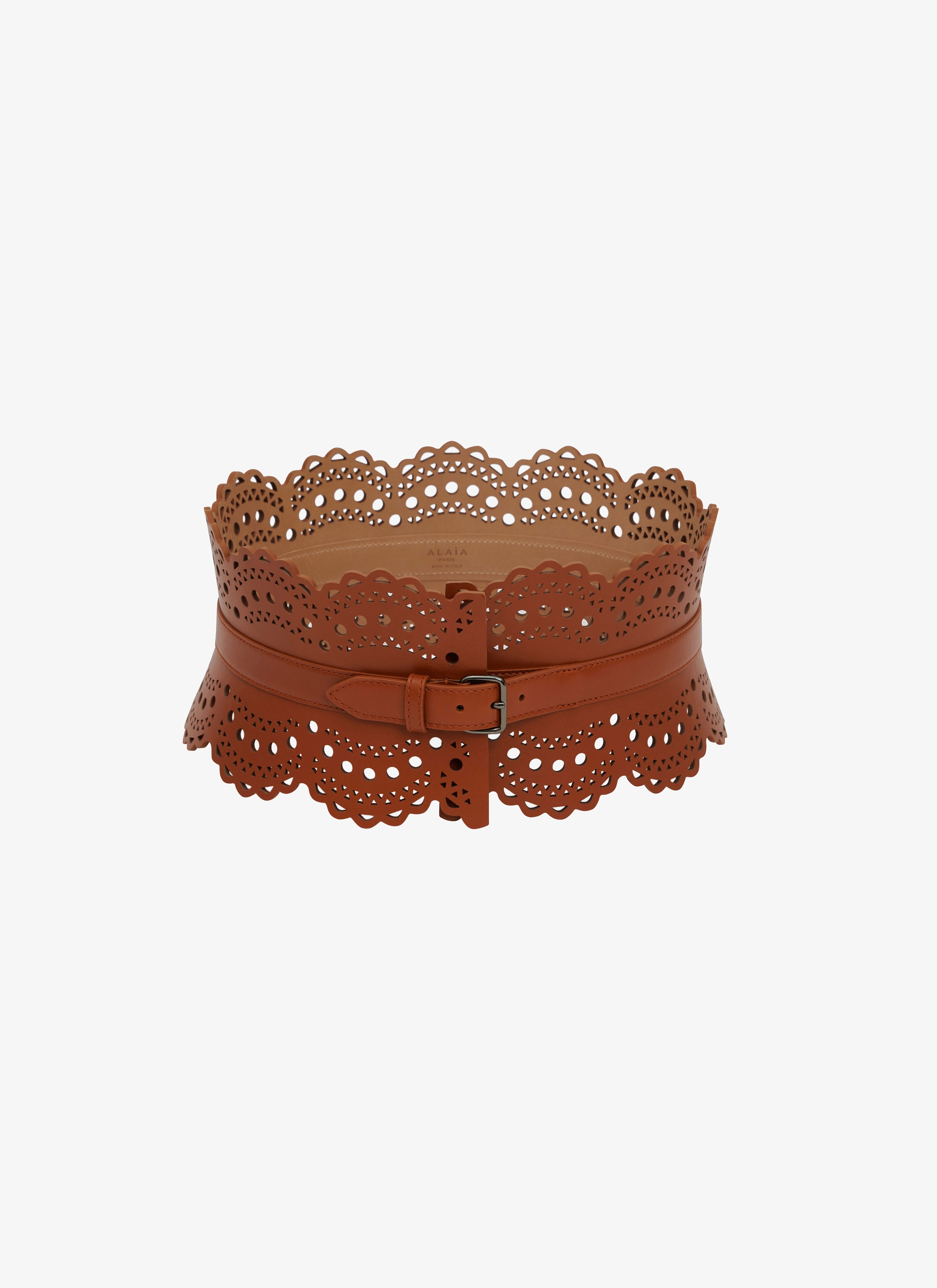 BUSTIER BELT IN VIENNE WAVE CALFSKIN - 4
