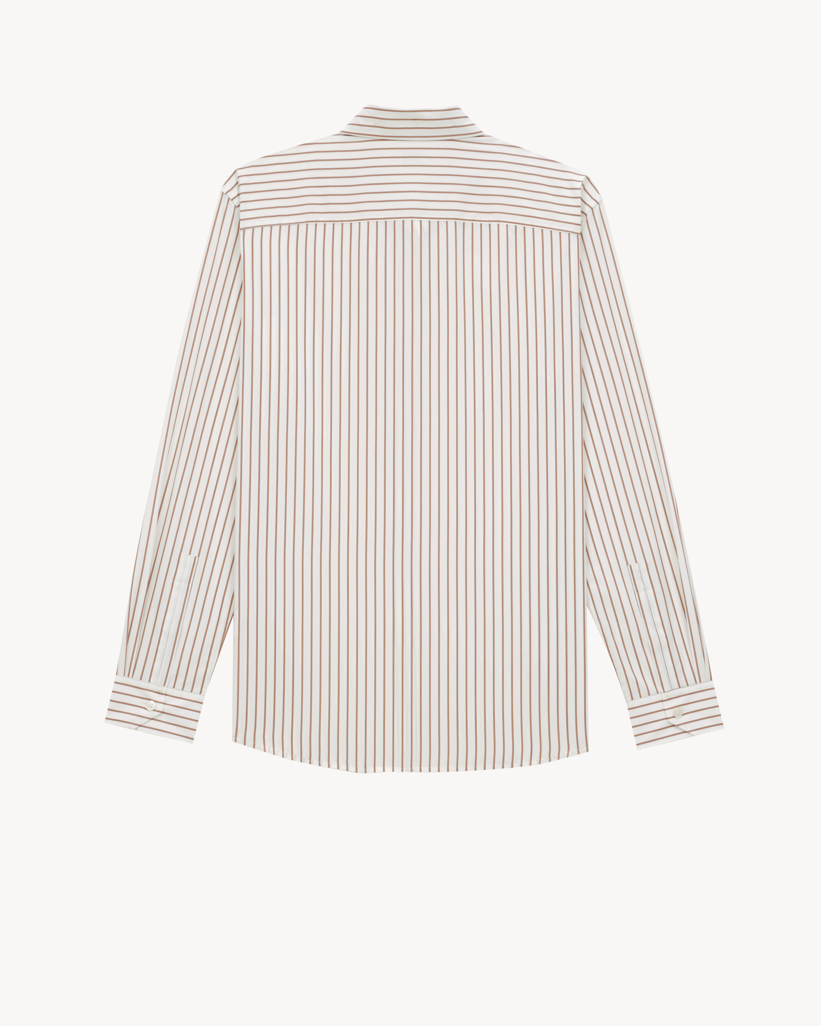 CASSANDRE SHIRT IN STRIPED COTTON POPLIN - 2