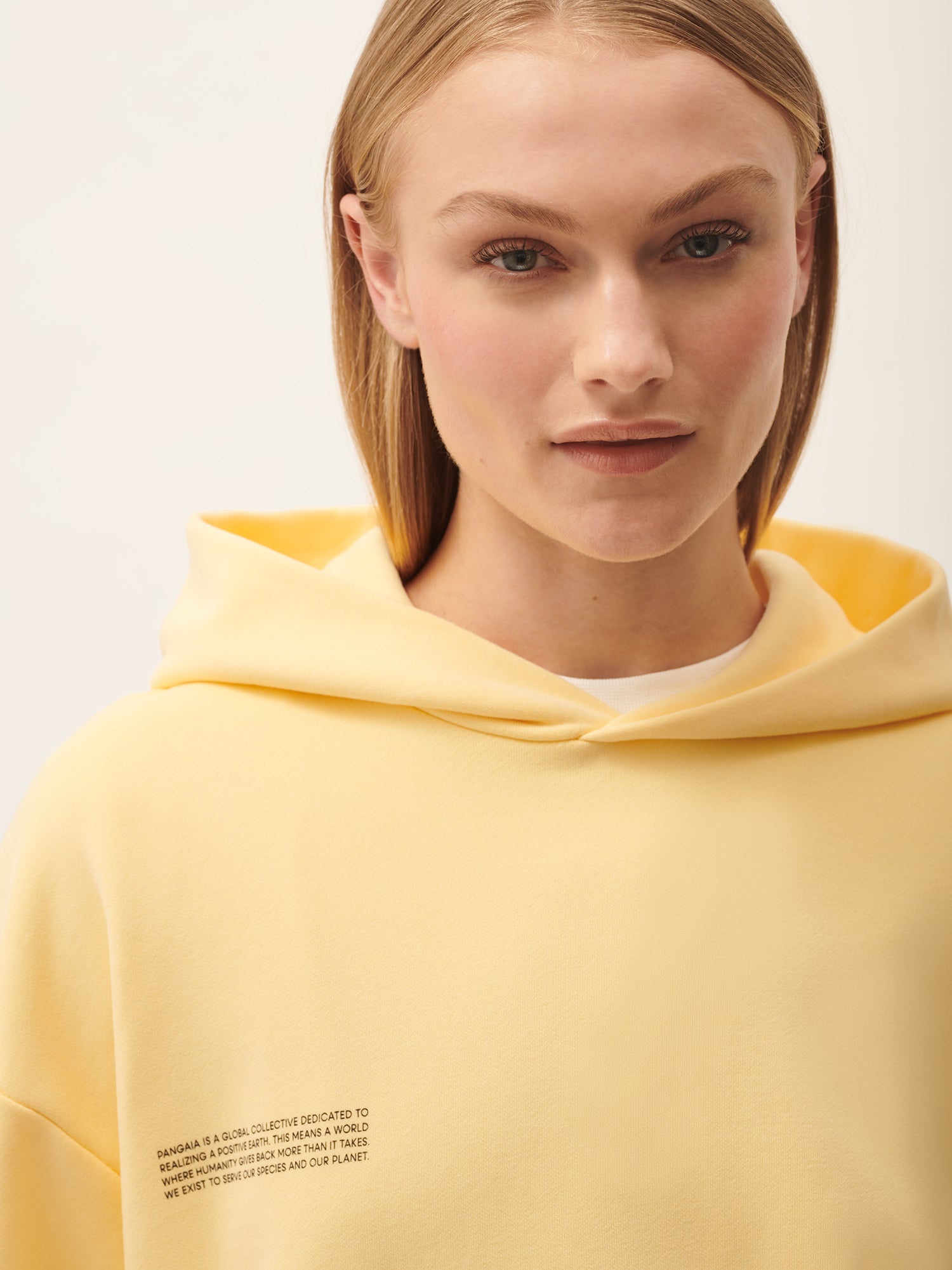 Womens 365 Midweight Hoodie - Seashell Yellow - 4
