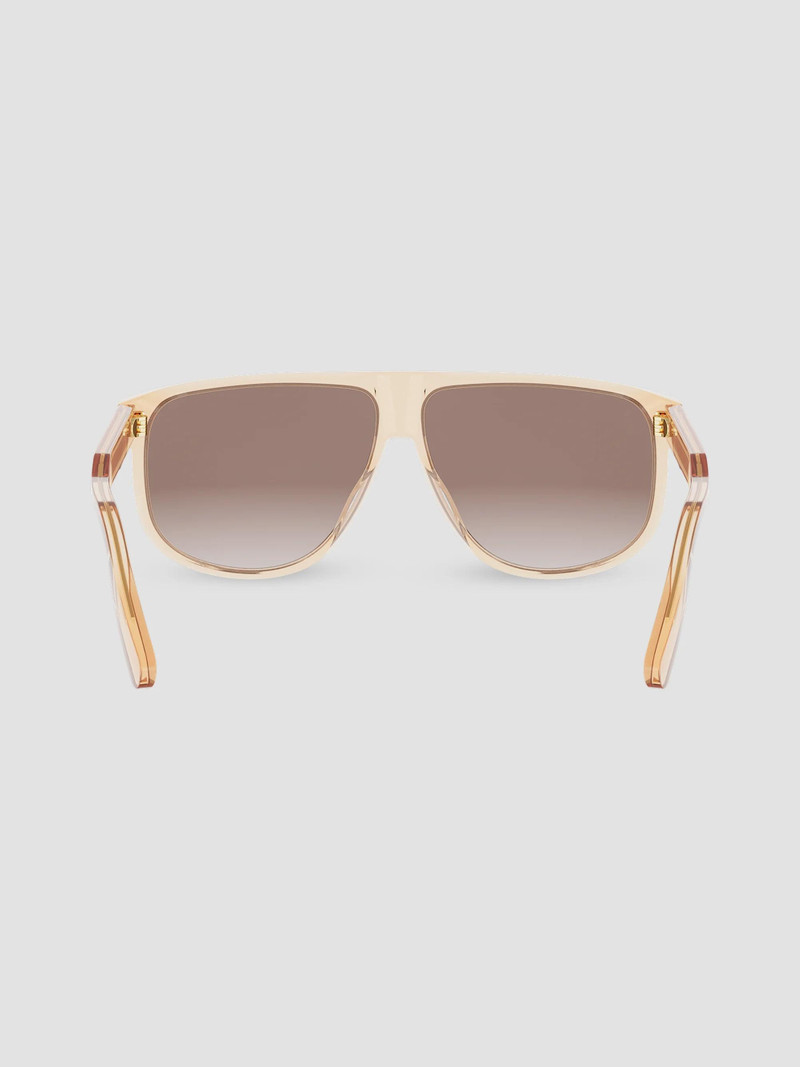 Women's DioRibbon S3I 61MM Square Sunglasses - Orange 5