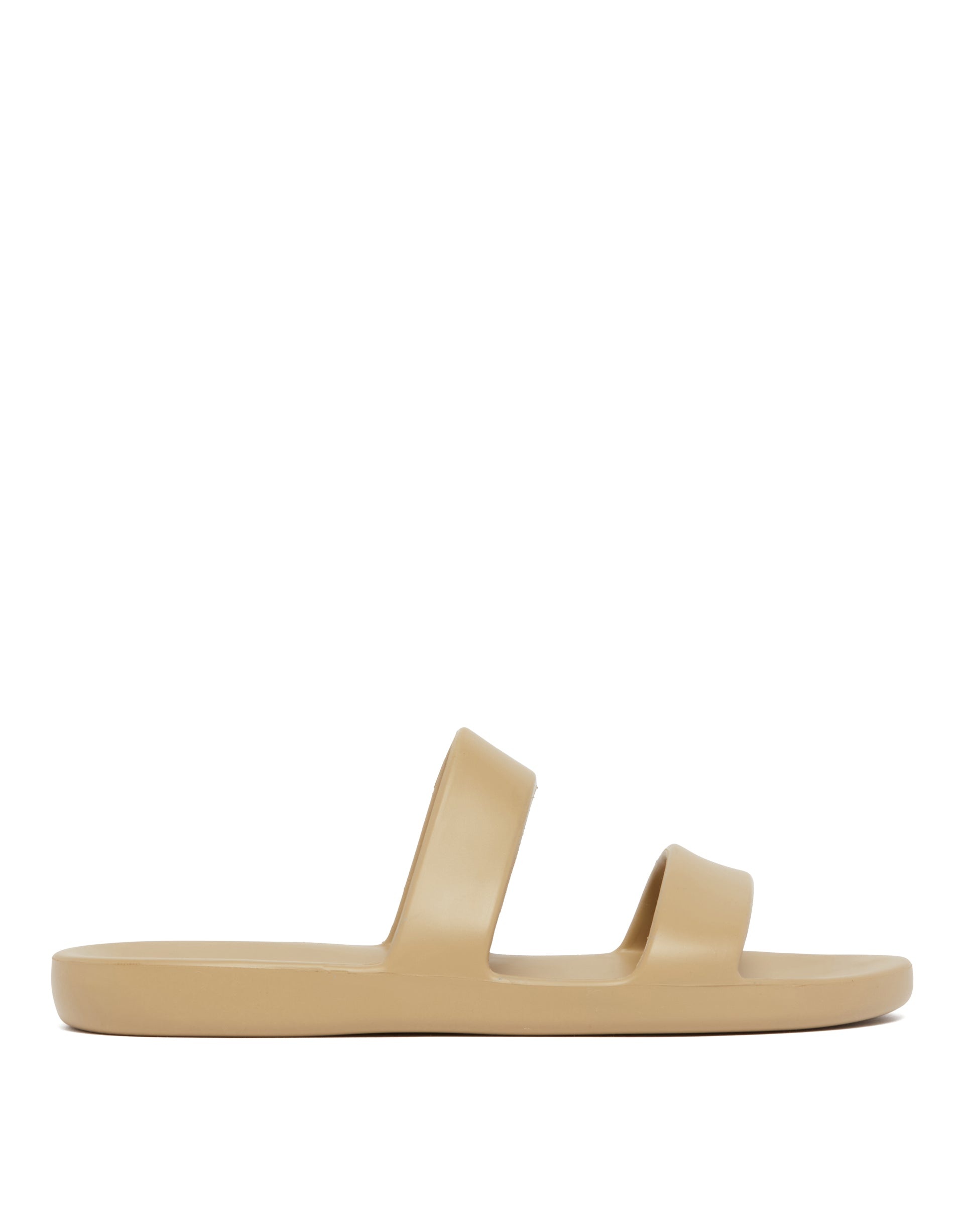 Beige Foam Rubber Sandals - 1