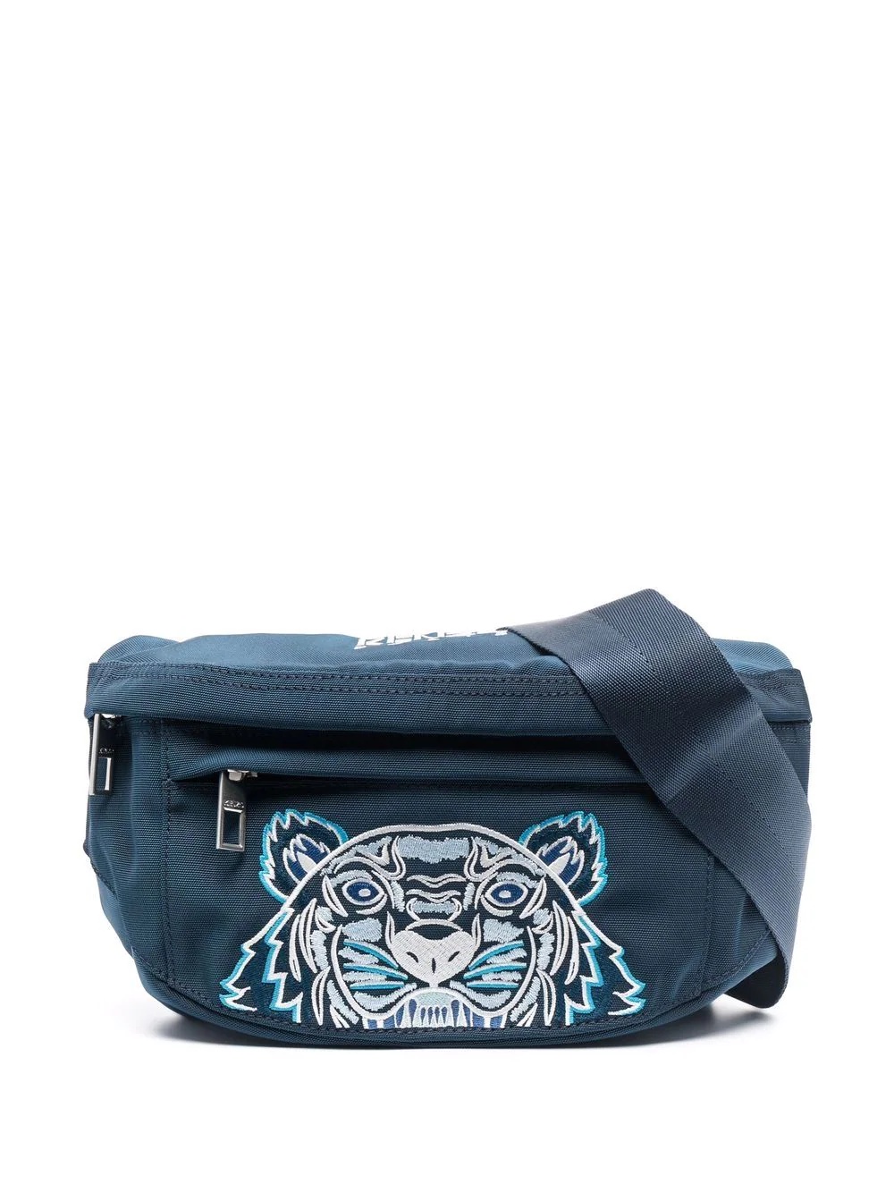 Tiger-print belt bag - 1