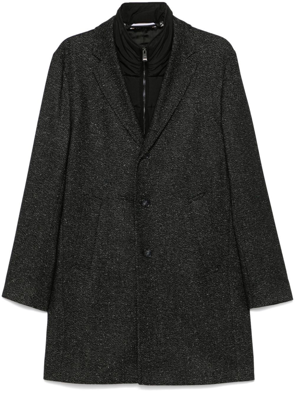panelled coat - 1