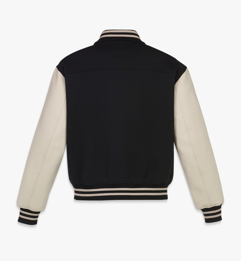 Essential Logo Patch Varsity Jacket 3