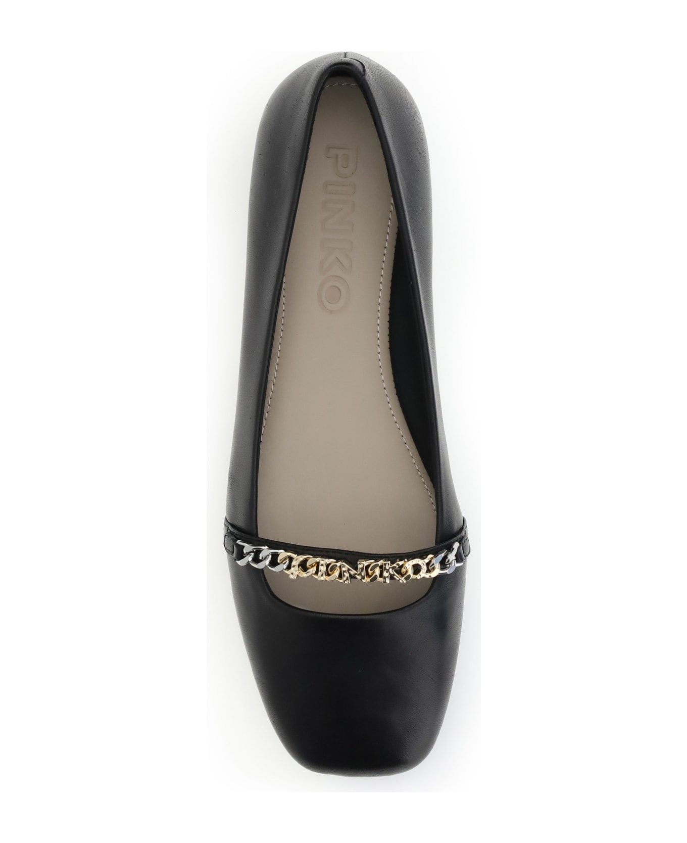 Leather Ballerinas - 4