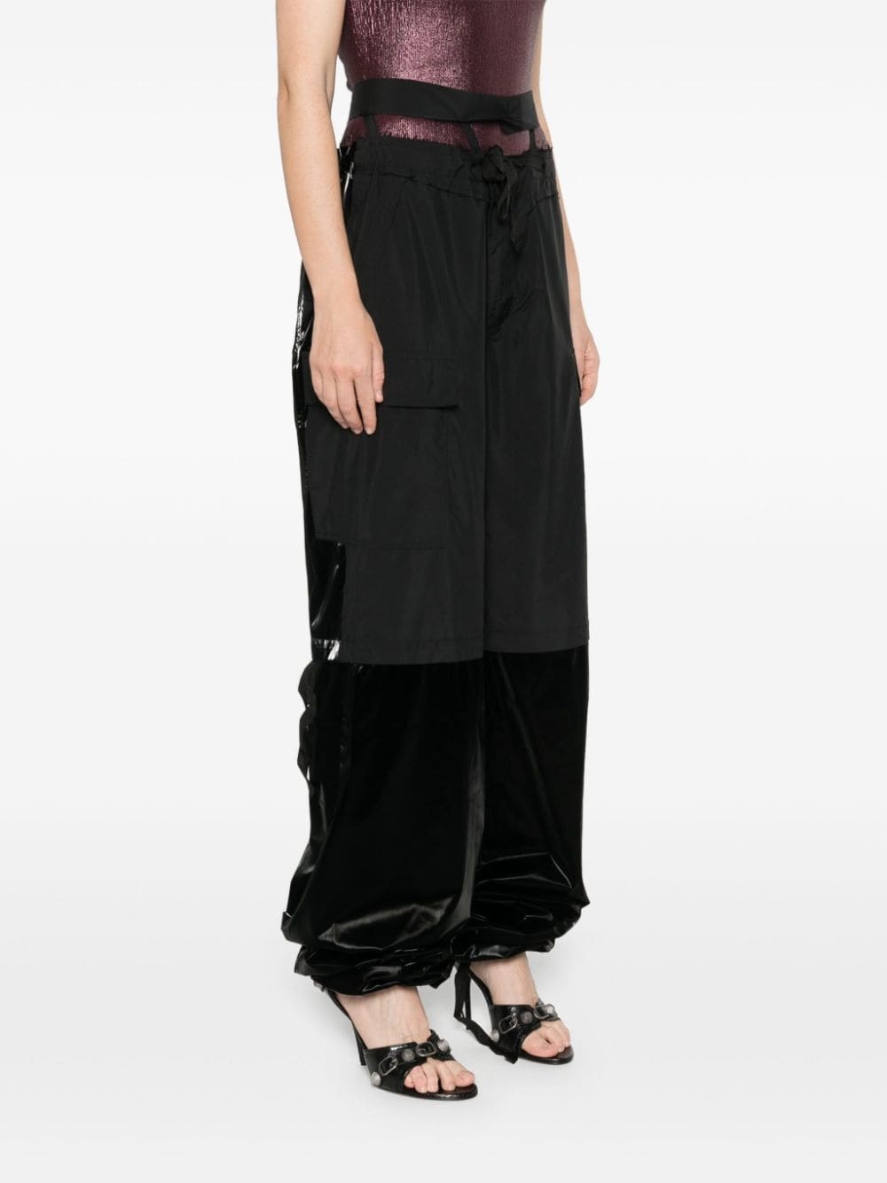 raw-cut finish trousers - 3