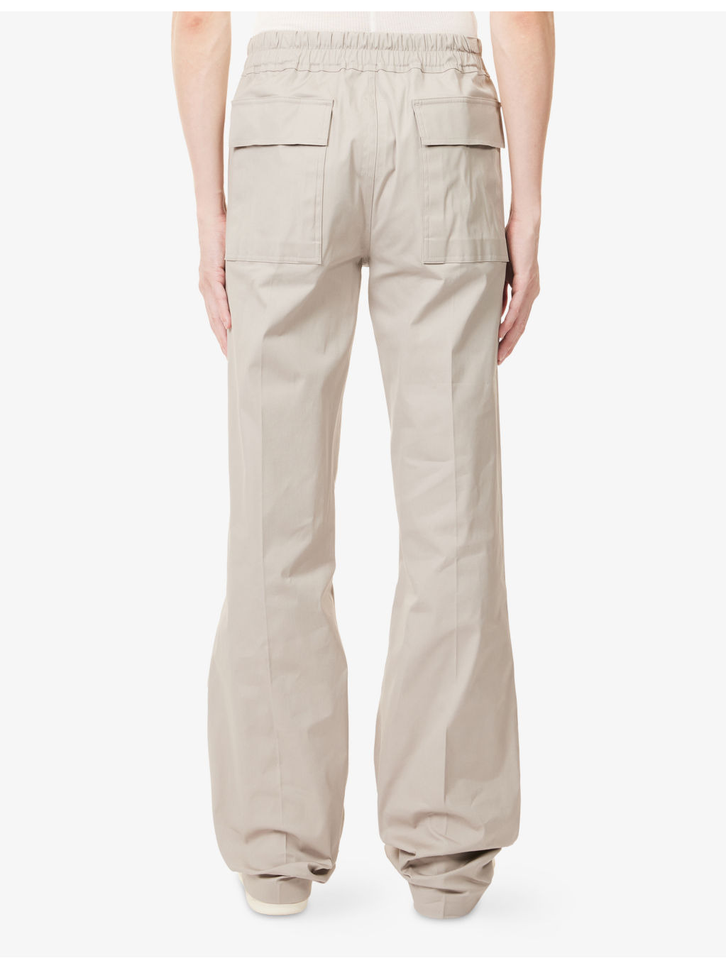 Dietrich Drawstring Straight-Leg Cotton Trousers - 4