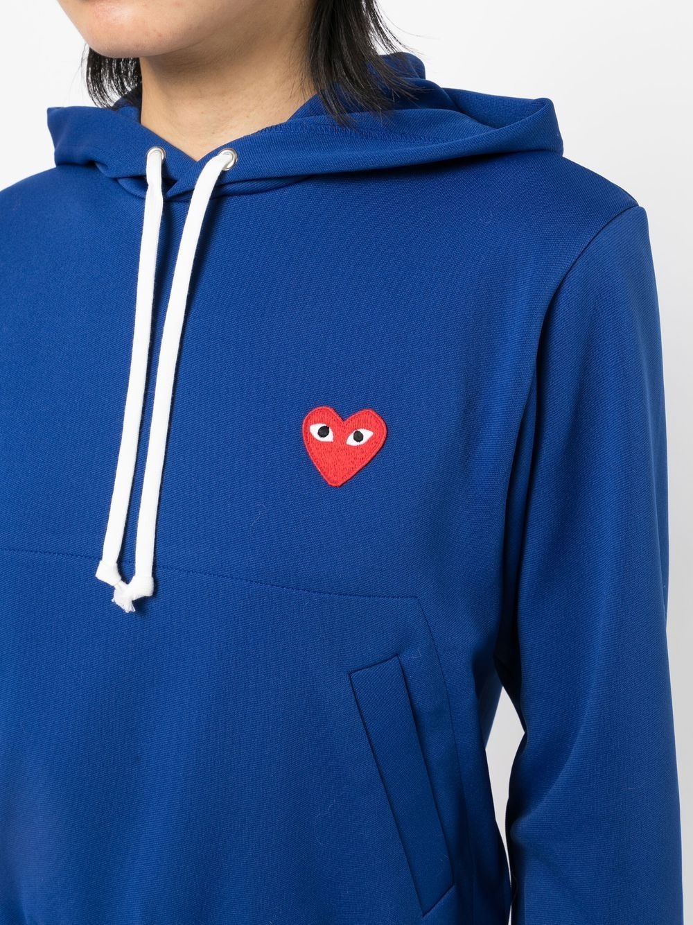 signature logo-patch hoodie - 5
