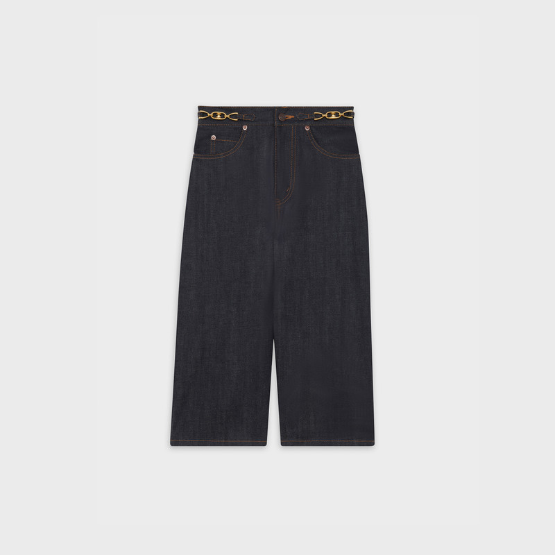 CULOTTES SIGNATURE IN RAW DENIM 1