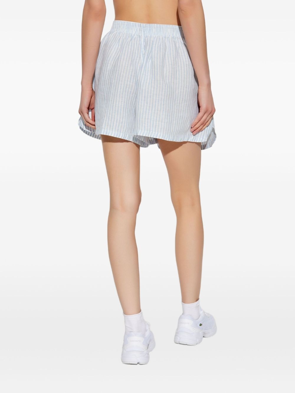 linen shorts - 4