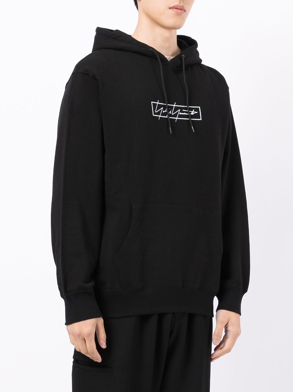 logo-print hoodie - 3