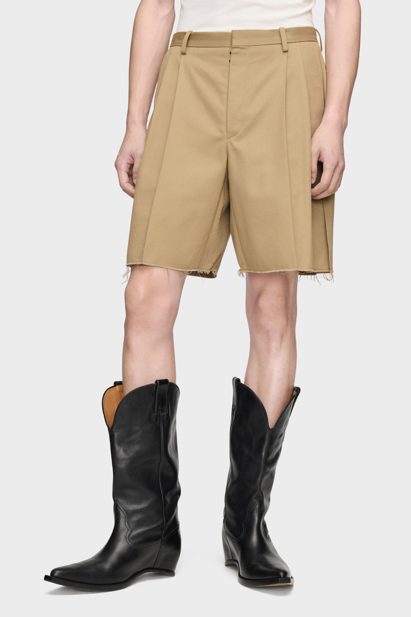 Maison Margiela Tailored Cotton Shorts outlook