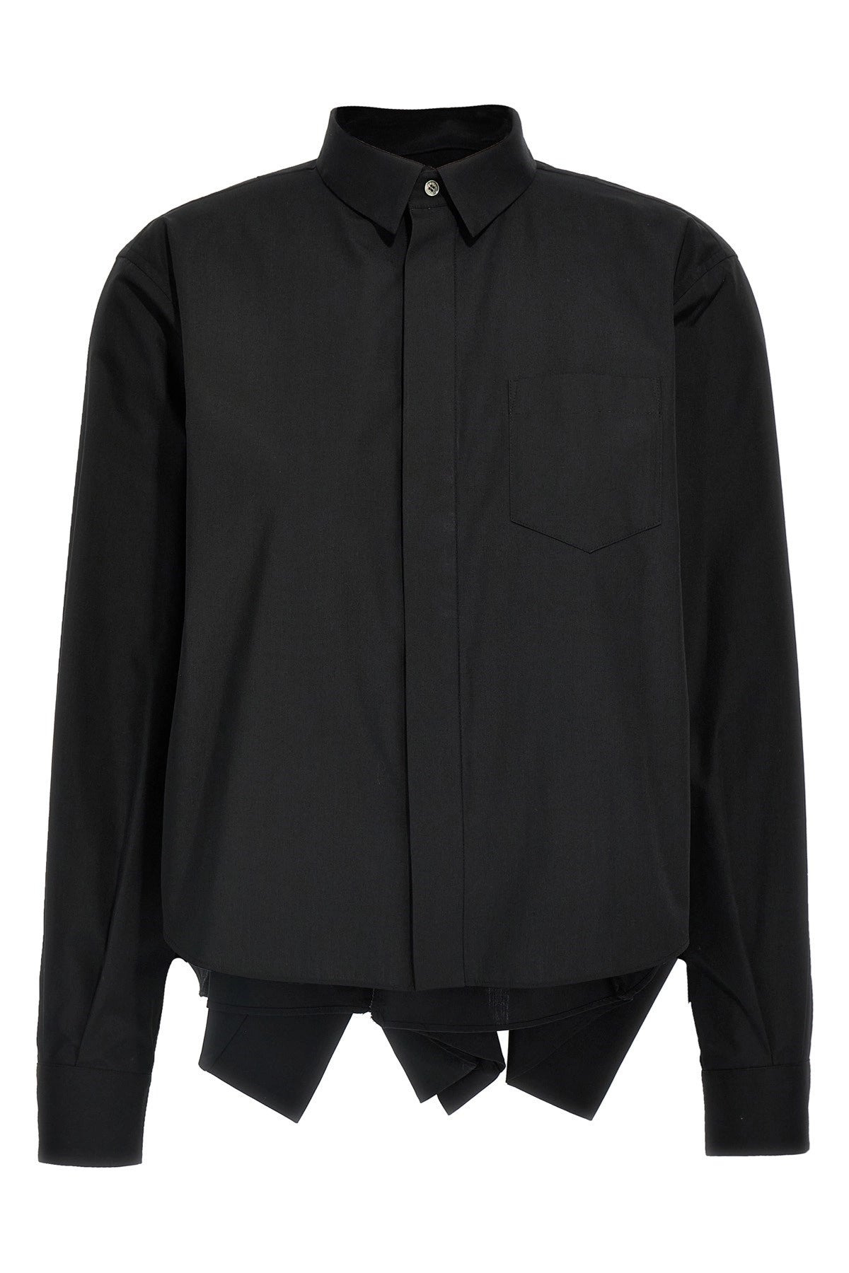 Sacai Women Flounced Shirt - 1