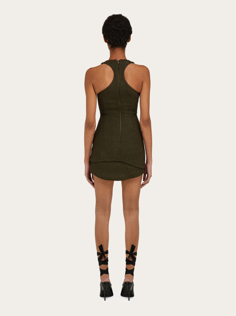 Bouclé dress 3
