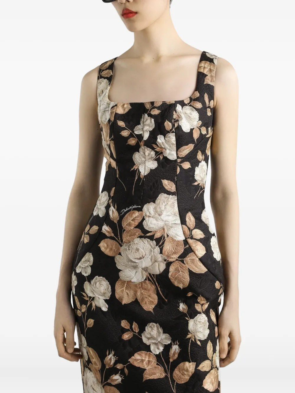 BROCADE DRESS - 3