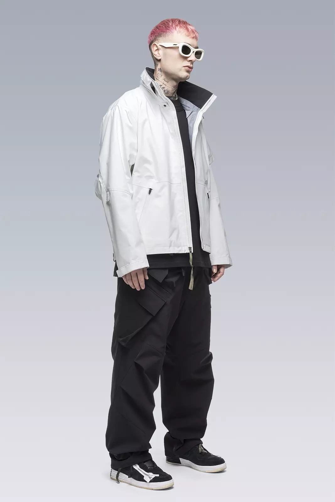 J101-GT 3L Gore-Tex Pro Interops Jacket White - 4