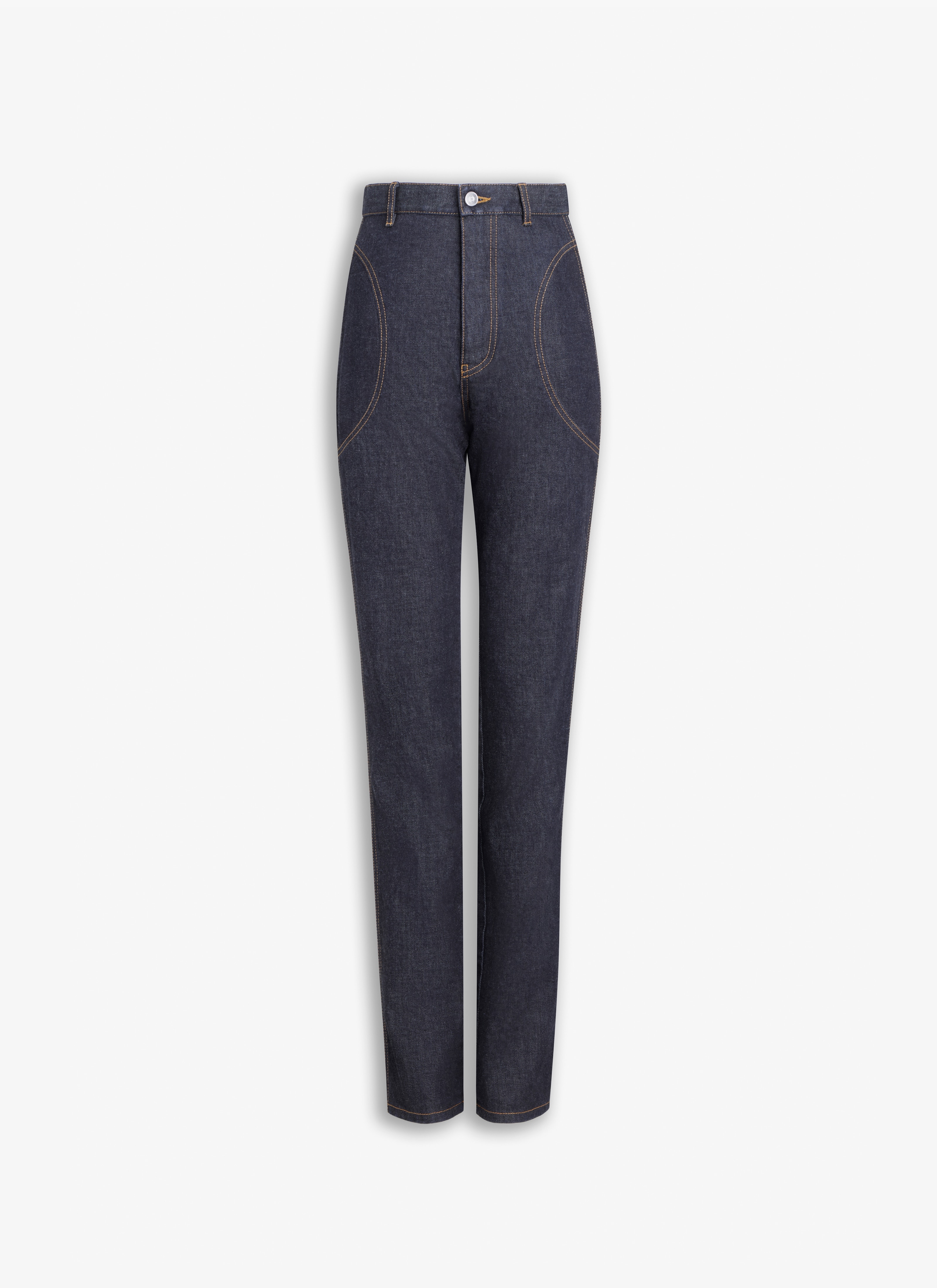 HIGHWAIST DENIM PANT - 1