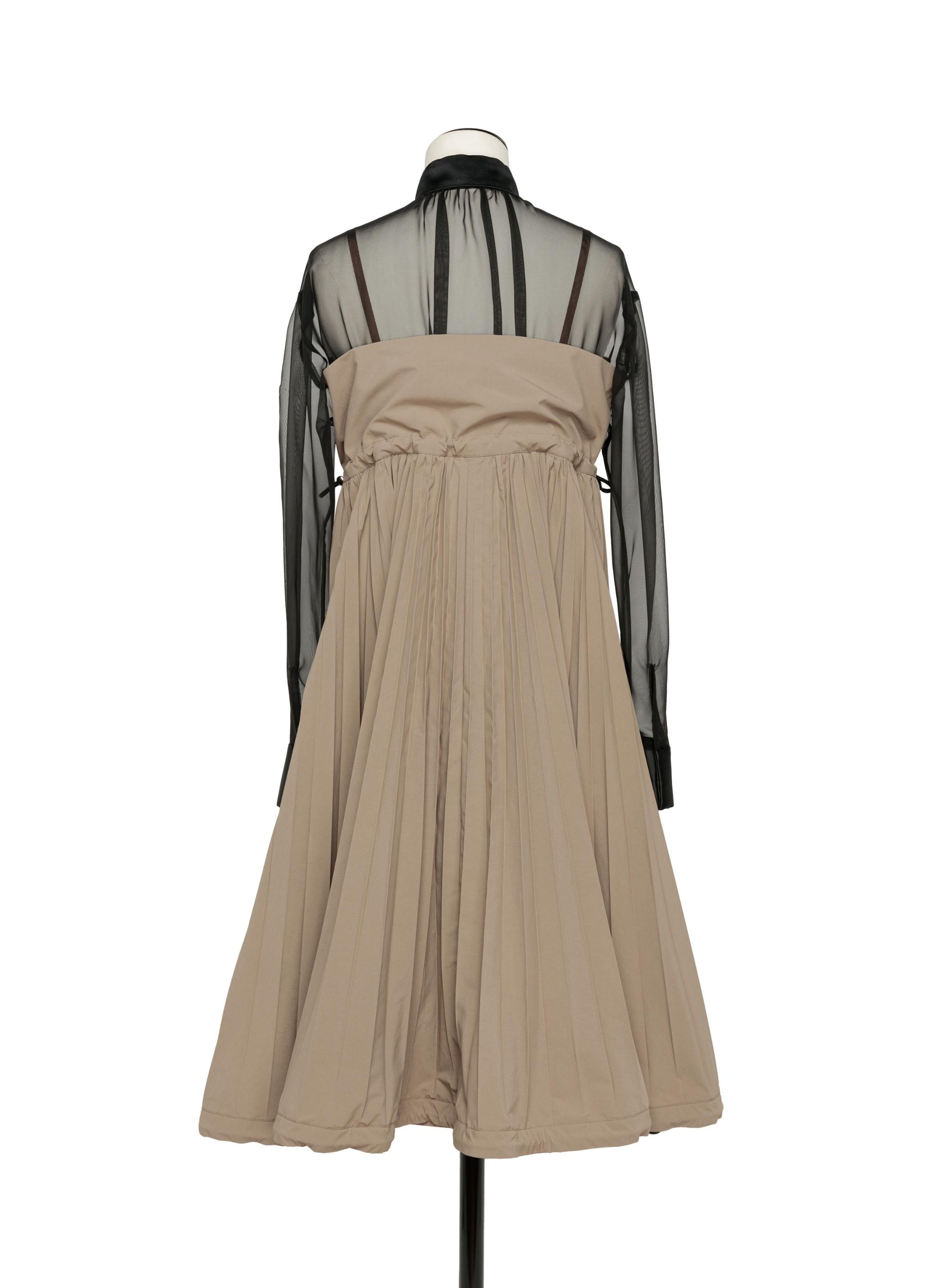 Matte Taffeta Dress - 4