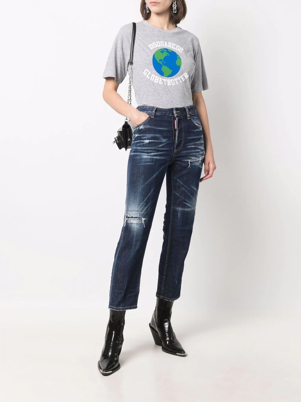 straight-leg jeans - 2
