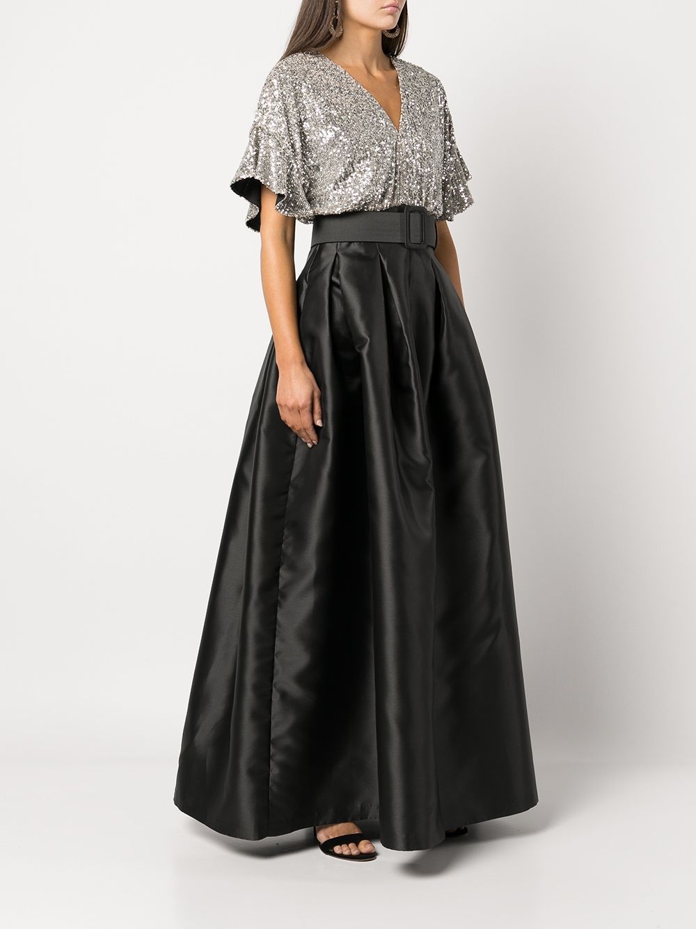 Simone sequin-embellished gown - 3