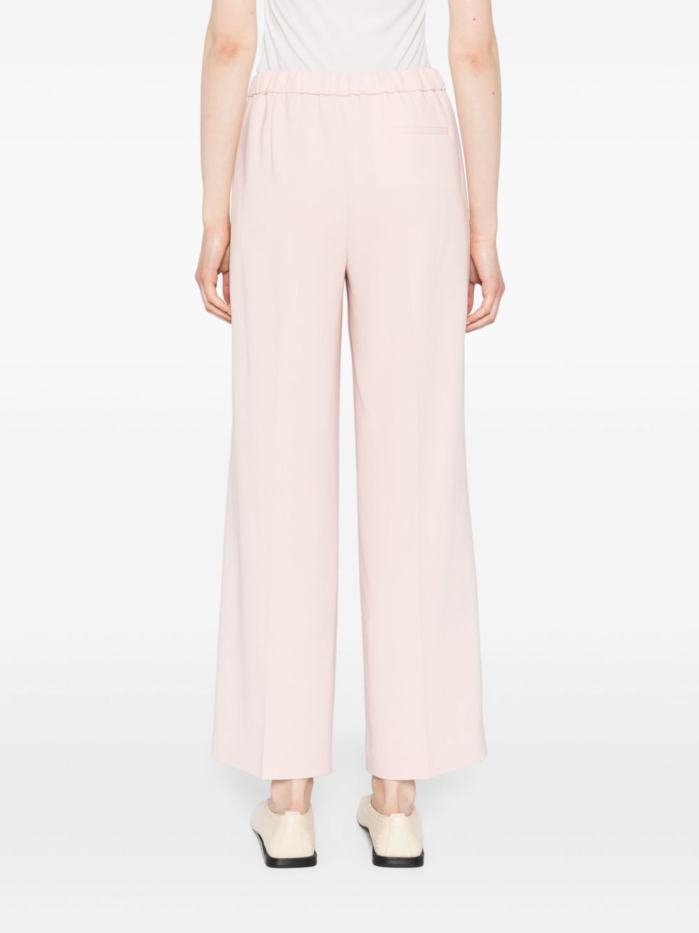 wide-leg pull-on trousers - 4