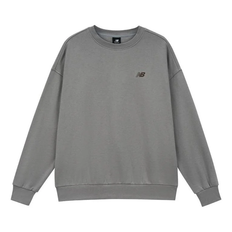 New Balance Casual Pullover Sweatshirt 'Grey' AMT33344-TAG - 1