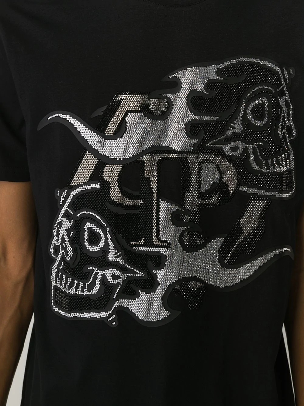 Skull logo print T-shirt - 5