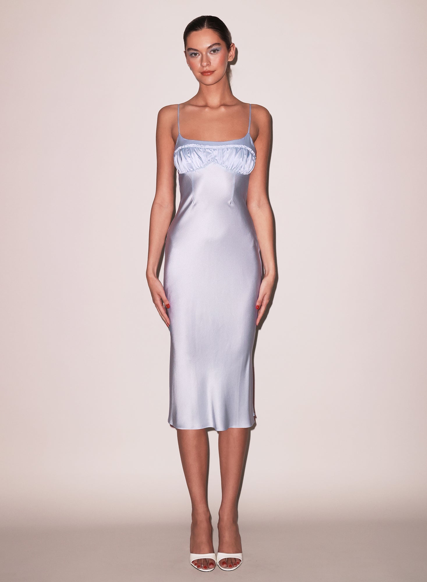 Ruched Bust Dress - 4