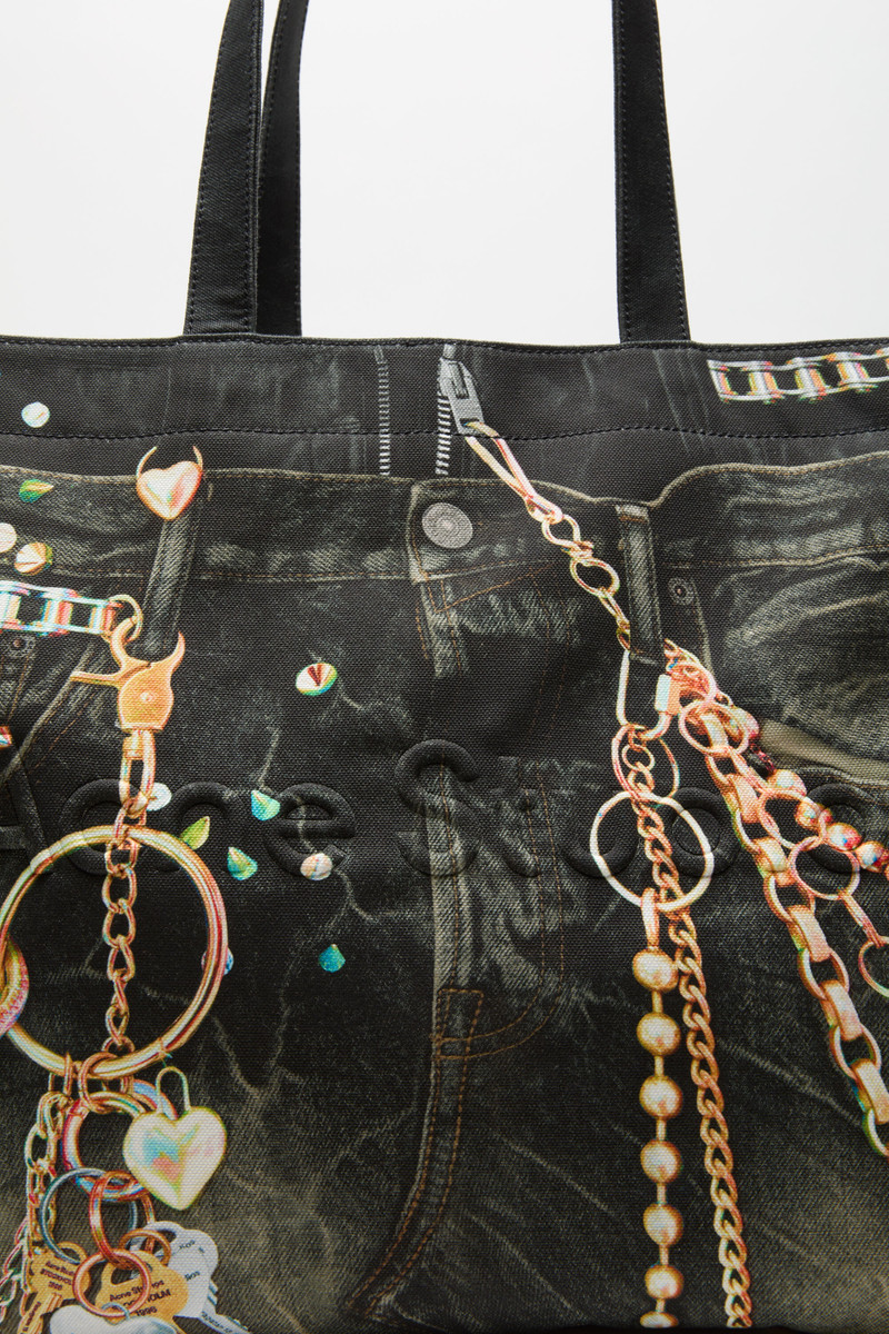 Logo tote - Year of the Horse - Black/multi 5