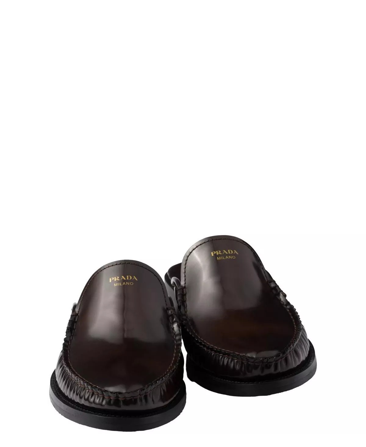 Women's Brushed Leather Mules - 5