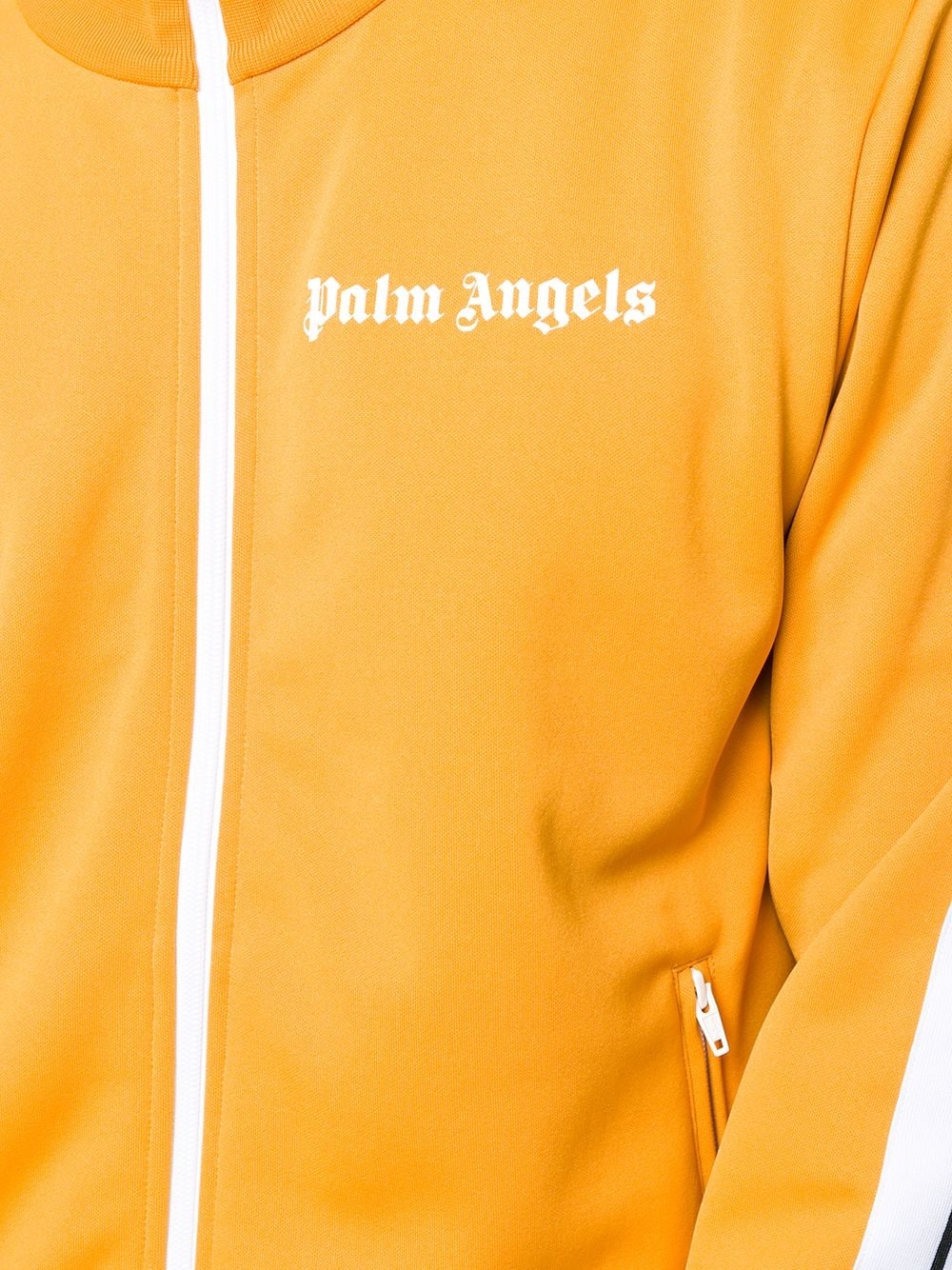 logo-print track jacket - 5