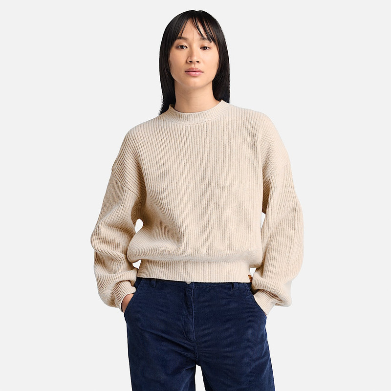 Timberland Women's Wool Blend Crew Sweater outlook