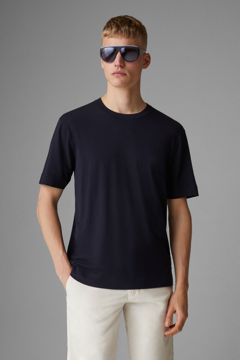 Simon T-shirt in Navy blue 2