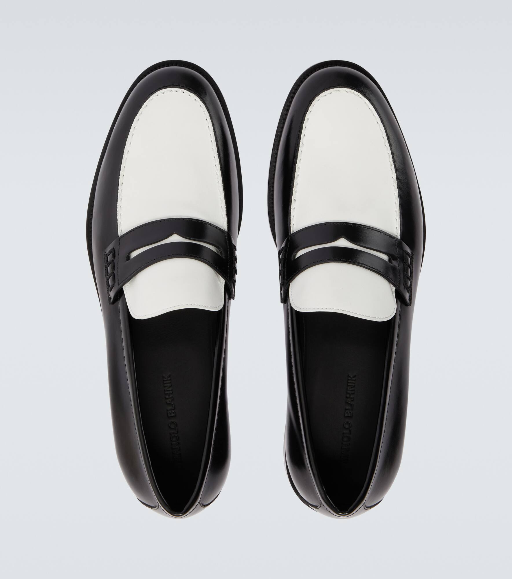 Perry leather penny loafers - 4