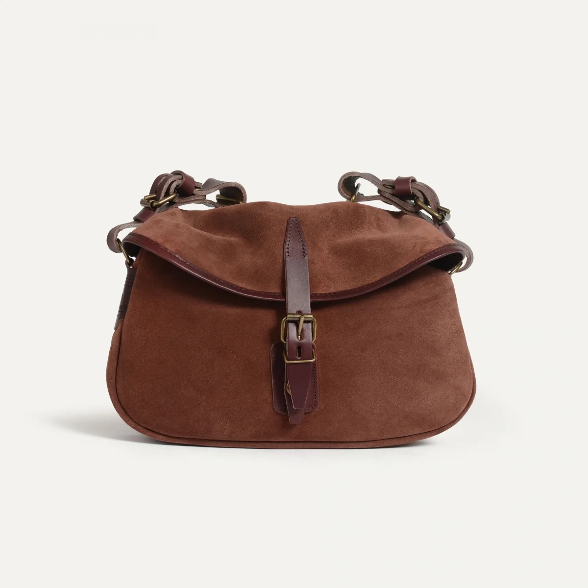 MUSETTE XS FISHERMAN'S BAG / SUEDE - RUBY BROWN - 1