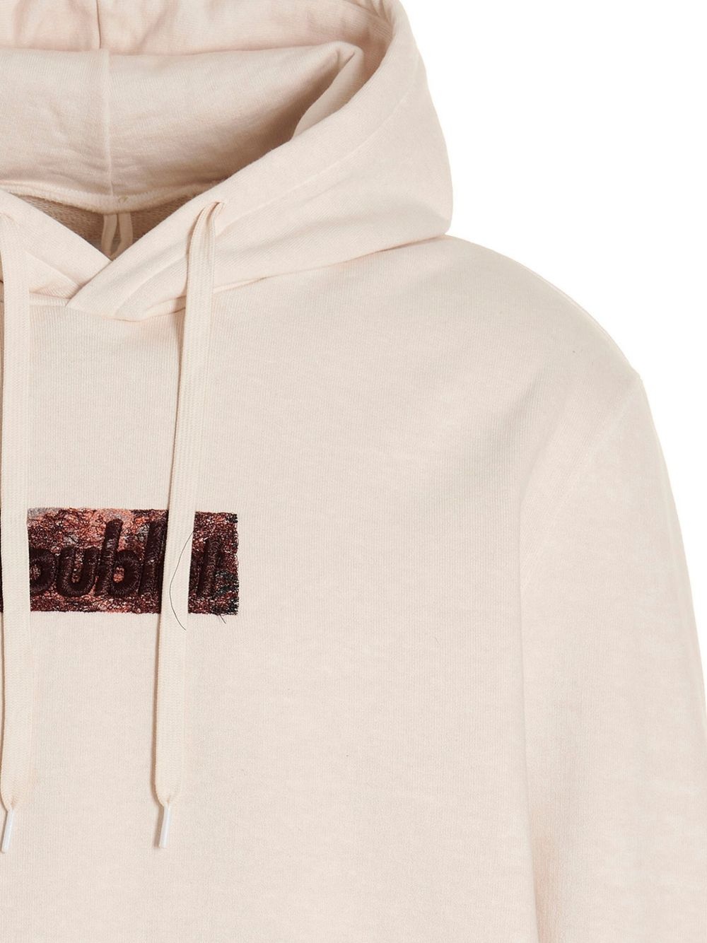 logo-embroidered hoodie - 3