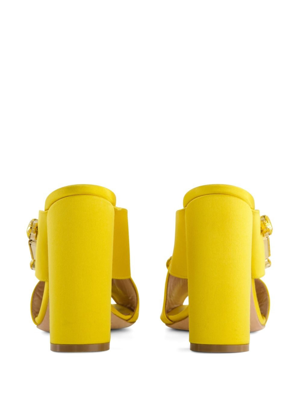 crystal-embellished sandals - 4