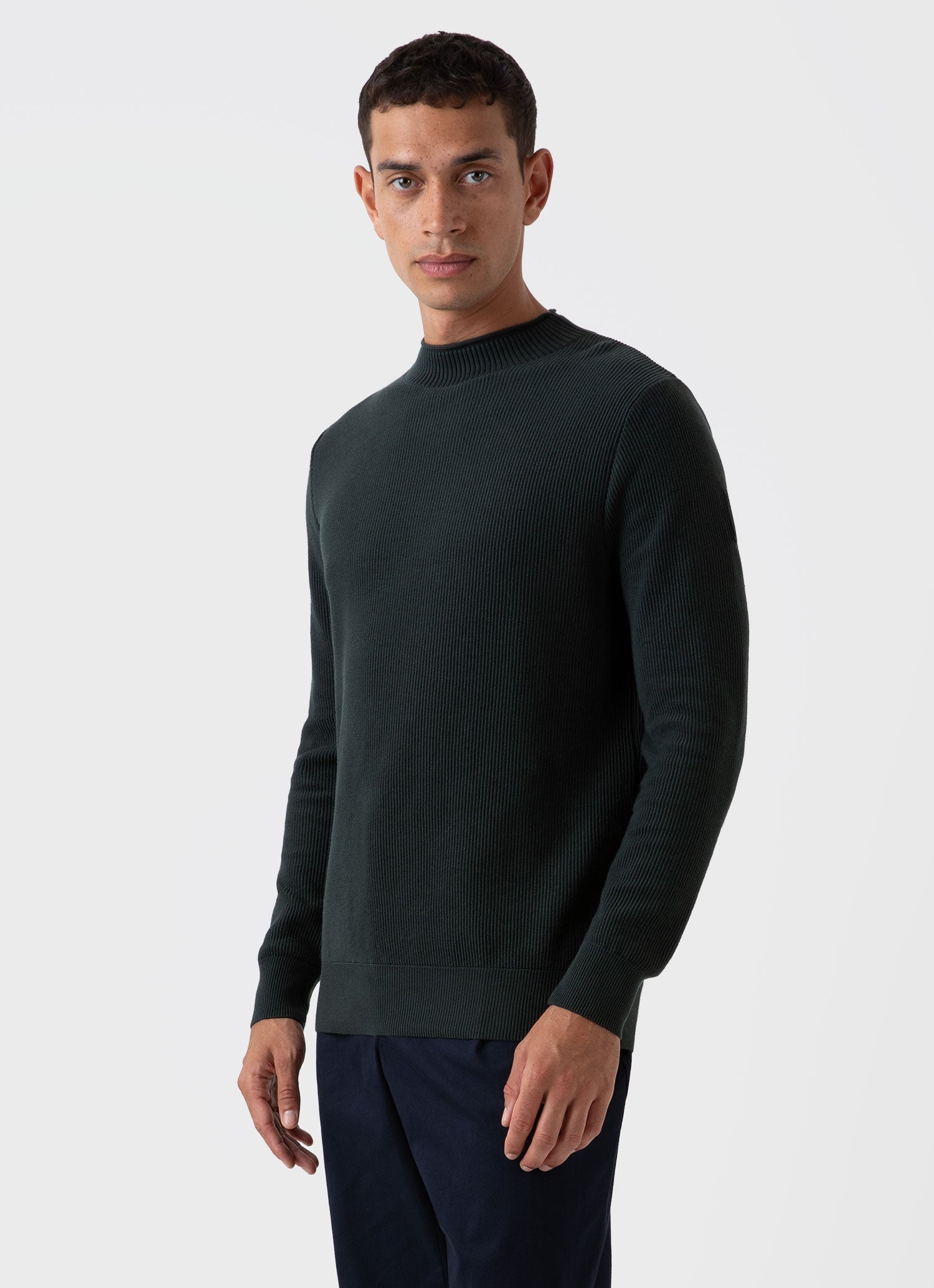 Textured Guernsey Jumper - 2