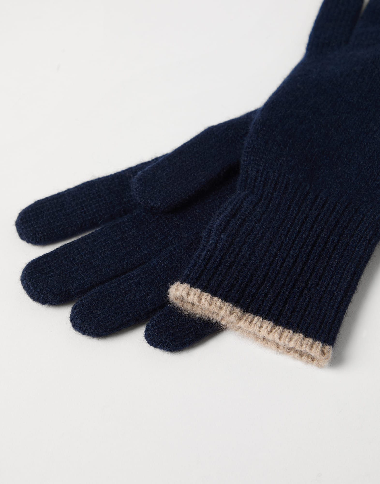 Cashmere knit gloves - 2