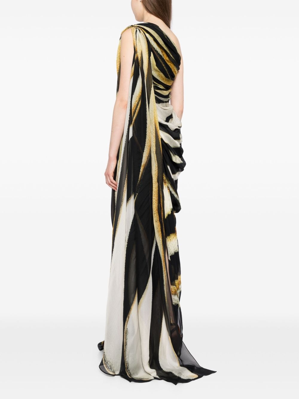 graphic-printed dress - 4