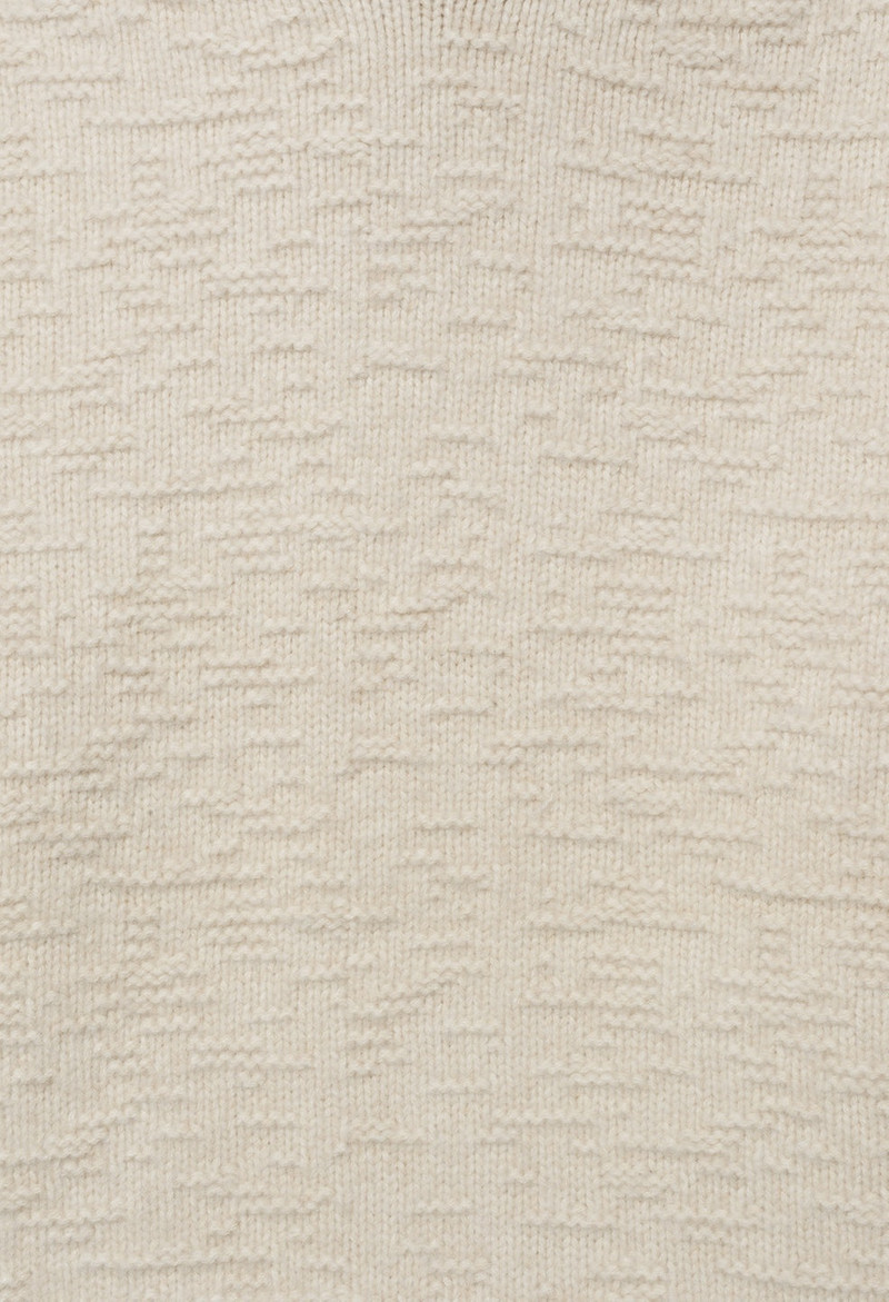 GLITCH JACQUARD PONCHO 9