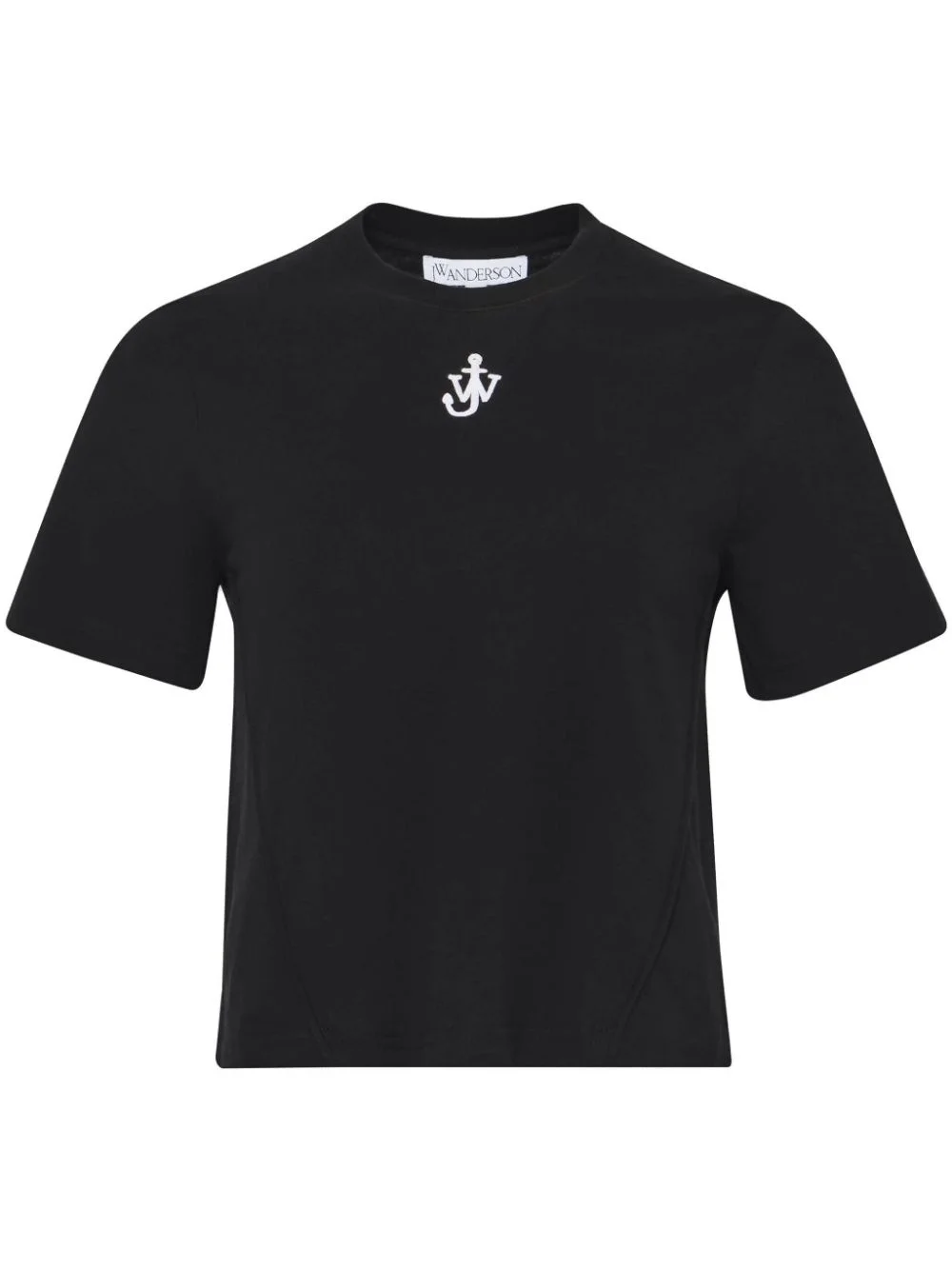 Anchor-embroidered T-shirt - 1