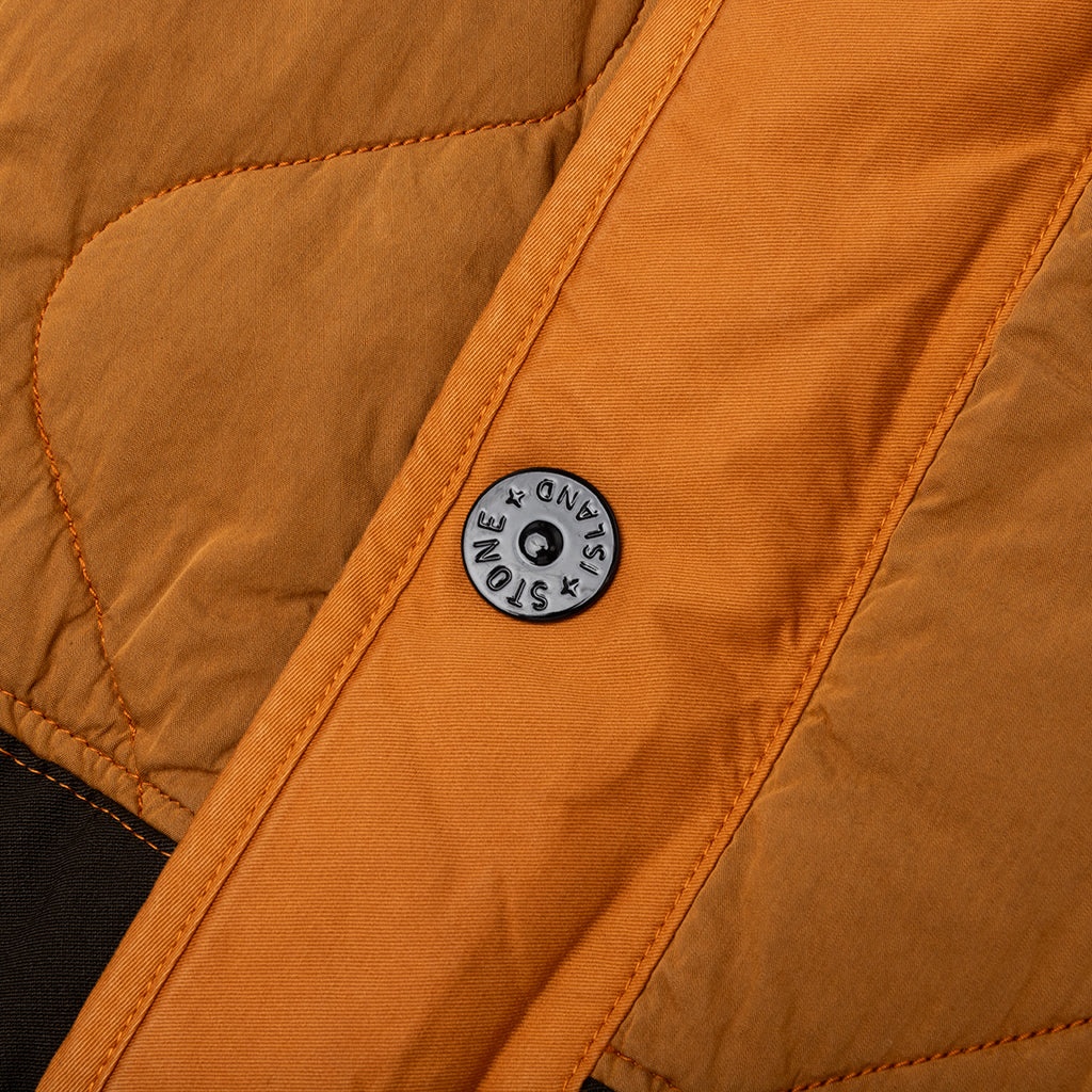 QUILTED VEST - RUST - 4