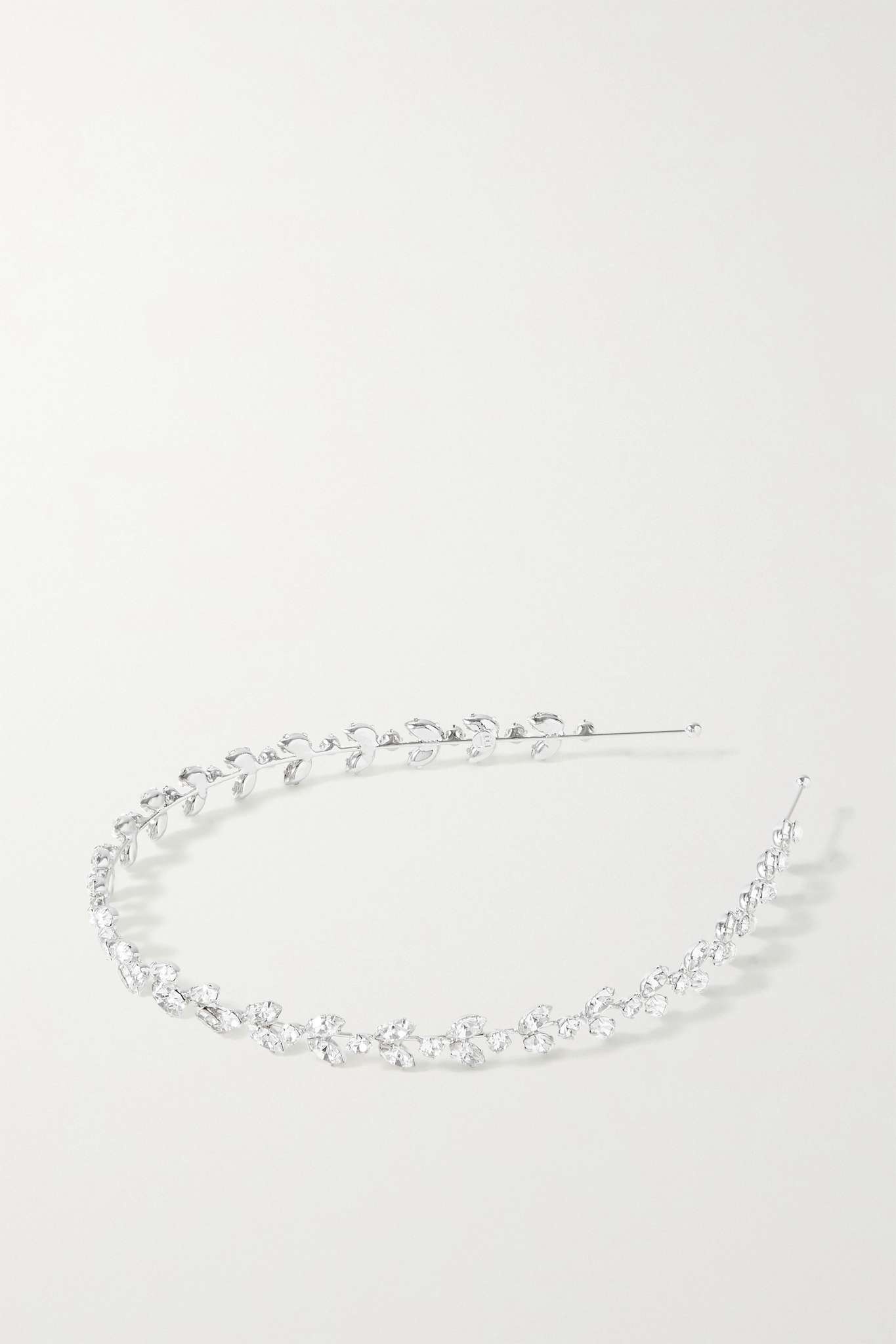 Roselyn silver-tone crystal headband - 1