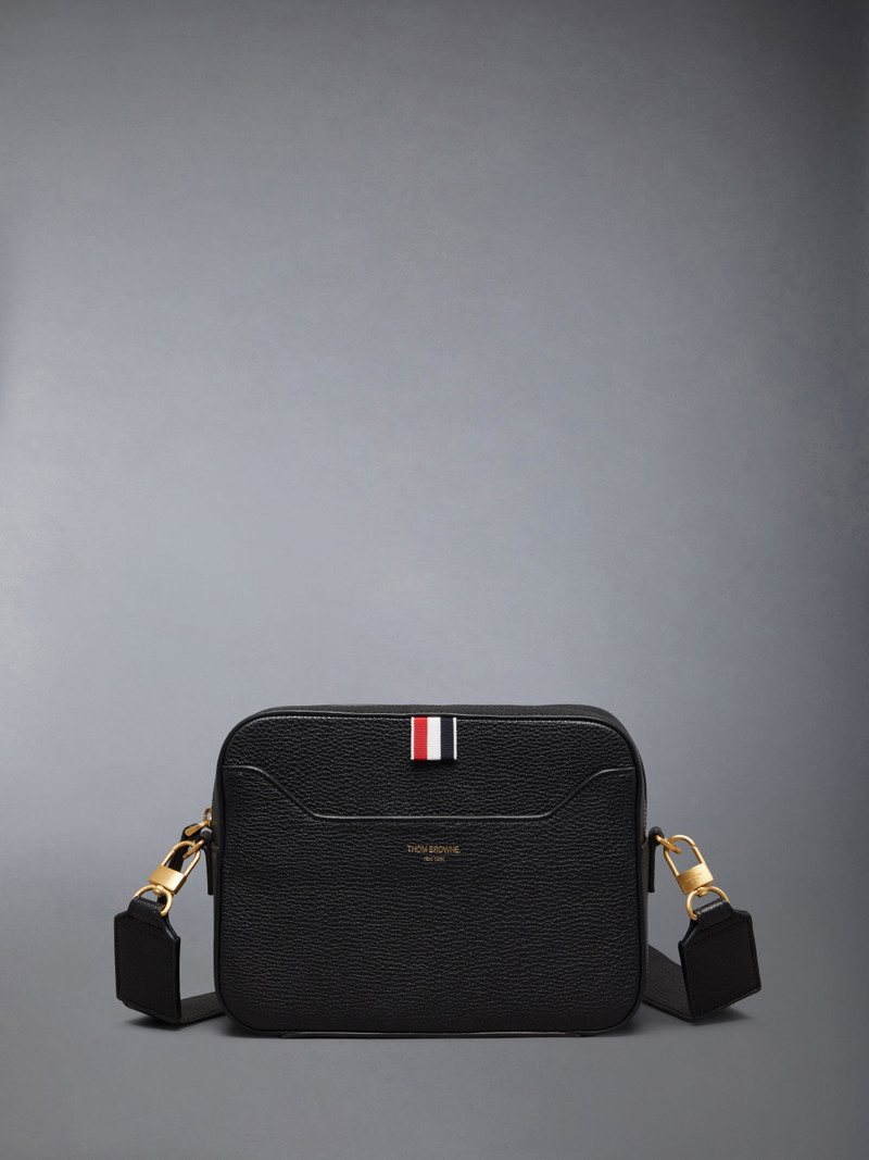 4 Bar-patch leather camera bag - 1