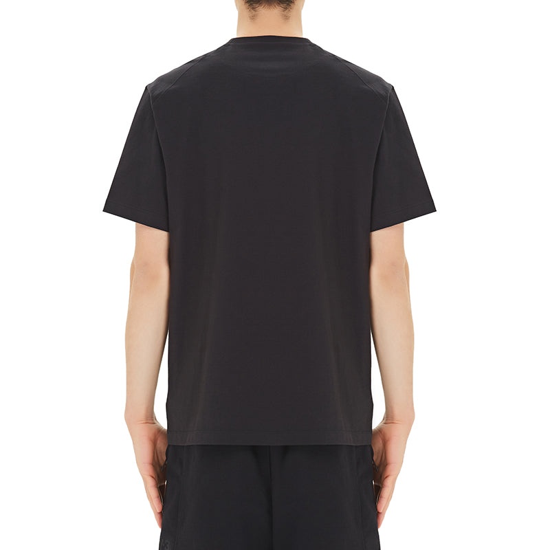 Men's Y-3 Solid Color Casual Short Sleeve Black FN3358 - 3