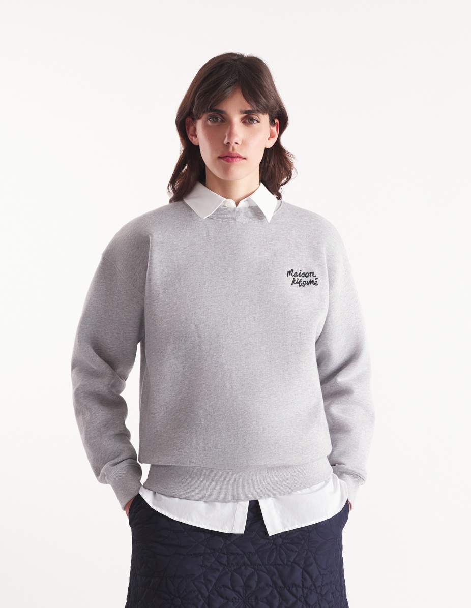 MAISON KITSUNE HANDWRITING COMFORT SWEATSHIRT - 3